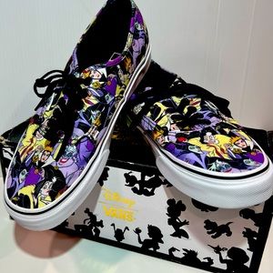 VANS X DISNEY VILLAINS WOMENS Size 9 - RARE - AUTHENTIC - or Men’s size 7.5